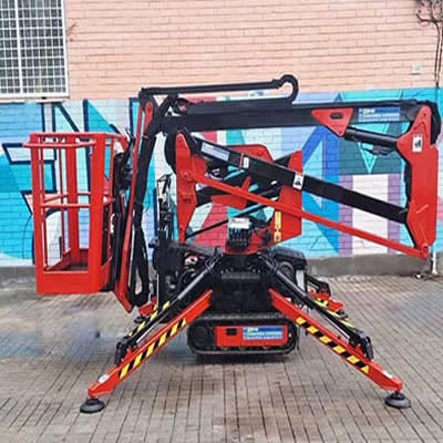 plataforma elevadora de oruga 14 metros Abellán